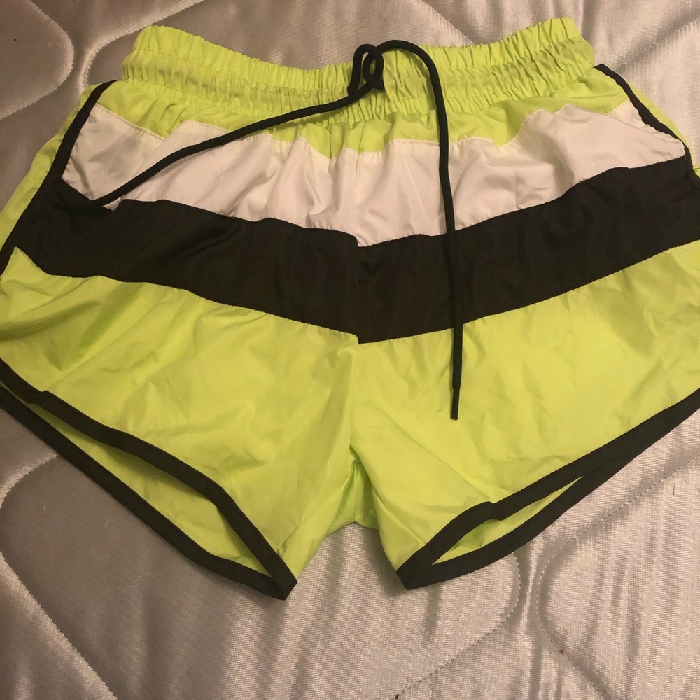 Lime Green Shorts